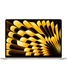 15-inch MacBook Air: Apple M3 chip with 8-core CPU and 10-core GPU, 24GB, 512GB SSD - Starlight,Model A3114