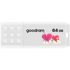 GOODRAM 64GB VALENTINE WHITE USB 2.0