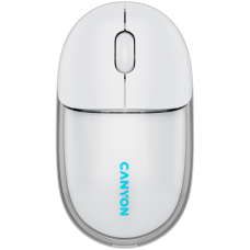 CANYON mouse OnClick 24 BT/ Wireless Transparent/White CANYON mouse OnClick 24 BT/ Wireless Transparent/White
