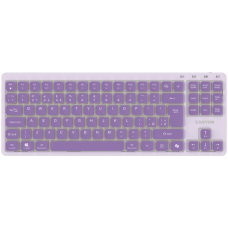 CANYON Keyboard OnType 10 Low Profile EN Wired Violet