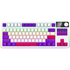 LORGAR KBP70TKLW, Wireless TKL Mechanical Gaming Keyboard Pro, White, EN layout
