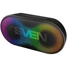 Portable speaker SVEN PS-99, black, power output 10 W (RMS), TWS, Bluetooth, lithium battery Portable speaker SVEN PS-99, black, power output 10 W (RMS), TWS, Bluetooth, lithium battery
