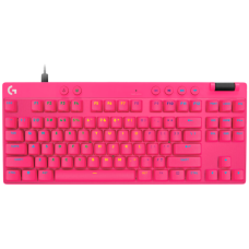 LOGITECH G PRO X TKL RAPID Gaming Keyboard - MAGENTA - US INT'L - USB - EMEA28i-935 - LINEAR