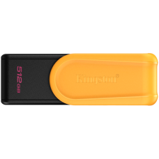 Kingston 512GB Portable USB 3.2 Gen 1 DataTraveler Exodia S (Black/Yellow)