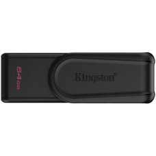 Kingston 64GB Portable USB 3.2 Gen 1 DataTraveler Exodia S (Black/Black) Kingston 64GB Portable USB 3.2 Gen 1 DataTraveler Exodia S (Black/Black)