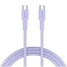 CANYON cable OnWire 60CL C-C 60W COLOR Braided 1m Purple