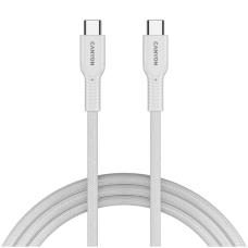 CANYON cable OnWire 60CL C-C 60W COLOR Braided 1m White
