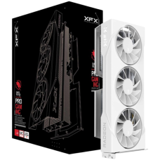 XFX Swift AMD Radeon RX 9060 XT OC White Triple Fan Gaming Edition 16GB GDDR6 128-bit HDMI 2x DP