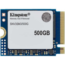 Kingston 500GB NV3 SSD M.2 2230 PCIe 4.0 NVMe, Read: 5,000/ Write: 3,000MB/s Kingston 500GB NV3 SSD M.2 2230 PCIe 4.0 NVMe, Read: 5,000/ Write: 3,000MB/s
