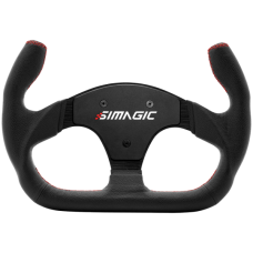 SIMAGIC C-Shaped Steering wheel without HUB, 325mm, Leather. S405