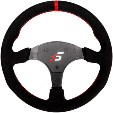 SIMAGIC Round-Shaped Steering wheel without HUB, 330mm, Suede. S402 SIMAGIC Round-Shaped Steering wheel without HUB, 330mm, Suede. S402