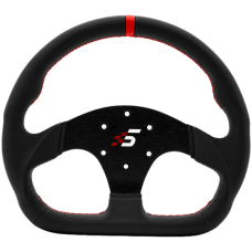 SIMAGIC D-Shaped Steering wheel without HUB, 325mm, Leather. S403