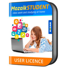 Mozaik STUDENT license for all platform, for one student, 1 year Mozaik STUDENT license for all platform, for one student, 1 year