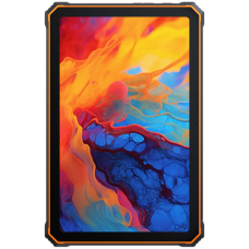 Blackview Active 8 Pro Tab LTE 10.36-inch HD+IPS 1200x2000 60Hz Corning 5th 8GB/256GB, MT6789 Octa-core 2.2GHz 16MP Front/48MP Back Camera Battery 22000mAh NO charging USB Type-C NFC PC Mode Android 14 SD card slot MIL-STD-810H Orange