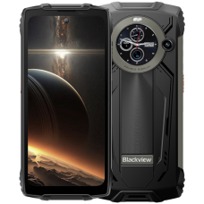 Blackview Rugged BV8200 LTE 6.5-inch FHD+IPS 1080x2400 120Hz Corning 3th + 1.3-inch 360x360 12+256GB MT8781 Octa-core 2.2GHz 8800mAh NO Charger CAM Front 32MP Rear 50+13MP IP68/IP69K/MIL-STD-810H NFC Fingerprint  Black