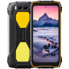 Blackview BV7300 LTE 6.67" HD+IPS 720x1604 90Hz Corning 5th MT6769V Octa-core 2.0GHz 6+256GB CAM Front 32MP Rear 50+20MP Night vision  IP68/IP69K/MIL-STD-810H NFC 15000mAh NO Charger Dual Camping lights Yellow