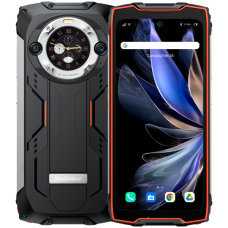 Blackview Rugged BV9300Pro LTE 6.7" FHD+IPS 1080x2388 120Hz Corning 5 12GB+256GB MT6789V G99 Dual-display CAM Front 32MP Rear 64MP+8MP IP68/IP69K Waterproof NFC Fingerprint 15080mAh NO Charger Android 13 up to 15 Black