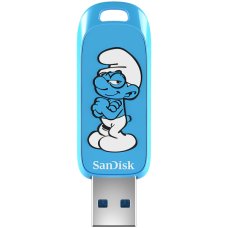 SANDISK USB 3.2,Ingot Type-A,130MB/s,Brainy Smurf Edition,4x6 Blister,Global SANDISK USB 3.2,Ingot Type-A,130MB/s,Brainy Smurf Edition,4x6 Blister,Global