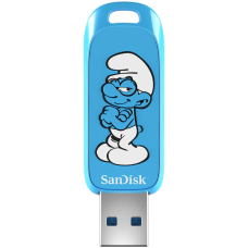 SanDisk USB 3.2,Ingot Type-A,130MB/s,Brainy Smurf Edition,4x6 Blister,Global