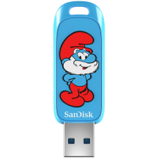 SanDisk USB 3.2,Ingot Type-A,130MB/s,Papa Smurf Edition,4x6 Blister,Global