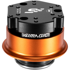 SIMAGIC Quick Release Wheel Adapter, CNC‑machined aluminium SIMAGIC Quick Release Wheel Adapter, CNC‑machined aluminium