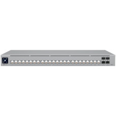 Ubiquiti Layer 3 Etherlighting switch USW-PRO-HD-24-EU, (22) 2.5 GbE, (2) 10 GbE ports, (4) 10G SFP+ ports. DC power backup ready