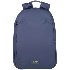 The Laser backpack for 15.6'' laptops and 16'' MacBooks, made from water-resistant resin-coated fabric obtained from recycled plastic, features a compact design and excellent pocket organization.