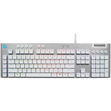 LOGITECH G815 LIGHTSPEED RGB Mechanical Gaming Keyboard – GL Tactile - WHITE - PAN - USB - NORDIC-613 - TACTILE SWITCH