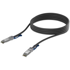 Ubiquiti UACC-DAC-QSFP28-0.5M QSFP28 direct attach cable with a 100 Gbps max data rate, Compatible with QSFP28 and QSFP+ interfaces