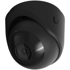 Ubiquiti UVC-G6-Turret-B Black, All-weather, tamper-resistant 4K PoE camera with a 1/1.8" 8MP image sensor, Multi-TOPs AI Engine, and 3-axis manual adjustments for flexible installation