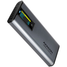 AXAGON EEM2-SD2 USB-C 3.2 Gen 2 - M.2 NVMe / SATA SSD 30-80mm ALU box grey, LCD display AXAGON EEM2-SD2 USB-C 3.2 Gen 2 - M.2 NVMe / SATA SSD 30-80mm ALU box grey, LCD display