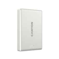 CANYON magnetic power bank OnPower 511 PD20W 10000mAh Aluminium Star Grey