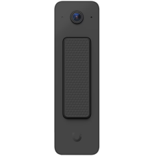 Ubiquiti Doorbell Lite - Compact PoE video doorbell with two-way audio and versatile mounting options, black.
