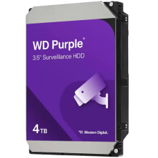 WD Purple 4TB CMR, 3.5'', 128MB, SATA 6Gbps WD Purple 4TB CMR, 3.5'', 128MB, SATA 6Gbps
