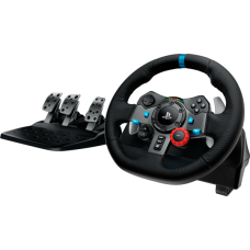 LOGITECH G29 Driving Force Racing Wheel for PlayStation5 and PlayStation4 - BLACK - USB - PLUGCG - WWi-9006 - WHEEL
