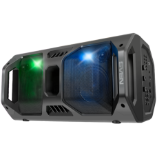 Speaker SVEN PS-600, black (50W, TWS, Bluetooth, FM, USB, microSD, LED-display, 4000mAh)