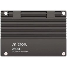 Micron 7600 PRO 7.68TB NVMe U.2 (15mm) Enterprise SSD Single Pack Micron 7600 PRO 7.68TB NVMe U.2 (15mm) Enterprise SSD Single Pack
