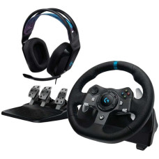 LOGITECH G920 EU + G335 - BLACK - USB - PLUGC - EMEA28i-935 - EU LOGITECH G920 EU + G335 - BLACK - USB - PLUGC - EMEA28i-935 - EU