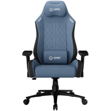 LORGAR CHA41, Ergonomic Gaming Chair Advanced, premium anti-stain fabric, Blue