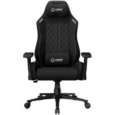 LORGAR CHA41, Ergonomic Gaming Chair Advanced, premium anti-stain fabric, Black/white LORGAR CHA41, Ergonomic Gaming Chair Advanced, premium anti-stain fabric, Black/white