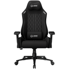 LORGAR CHA41, Ergonomic Gaming Chair Advanced, premium anti-stain fabric, Black/white
