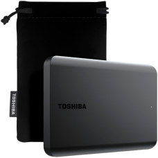 Toshiba External Hard Drive Canvio Basics Excl (2.5 " 1TB, USB3.2 Gen 1, Black)