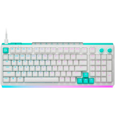 LOGITECH G512 X 98 Wired Gaming Keyboard - WHITE - US INT'L - USB - EMEA28i - 935 - TACTILE LOGITECH G512 X 98 Wired Gaming Keyboard - WHITE - US INT'L - USB - EMEA28i - 935 - TACTILE