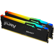 Kingston 32GB 6800MT/s DDR5 CL34 DIMM (Kit of 2) FURY Beast RGB EXPO Kingston 32GB 6800MT/s DDR5 CL34 DIMM (Kit of 2) FURY Beast RGB EXPO