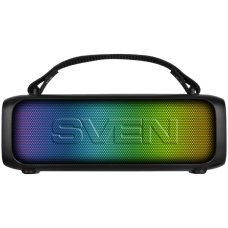 Speaker 2.0 portable SVEN PS-235, black (12W, TWS, ), power output 2x6W (RMS), Bluetooth, FM, USB, lithium 1500mA*h Speaker 2.0 portable SVEN PS-235, black (12W, TWS, ), power output 2x6W (RMS), Bluetooth, FM, USB, lithium 1500mA*h