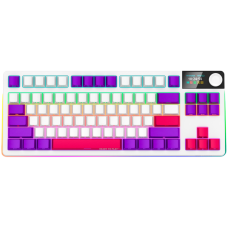 LORGAR KBP70TKLW, Wireless TKL Mechanical Gaming Keyboard Pro, White, EN layout