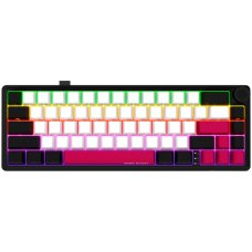 LORGAR KBP70MW, Wireless 65% Mechanical Gaming Keyboard Pro, Black/red, EN layout LORGAR KBP70MW, Wireless 65% Mechanical Gaming Keyboard Pro, Black/red, EN layout