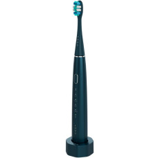Wireless Tooth Brush, Navy Blue, 3 Brush Heads, 1400mAh, Function: Soft, Clean, Massage, White, Sweep Wireless Tooth Brush, Navy Blue, 3 Brush Heads, 1400mAh, Function: Soft, Clean, Massage, White, Sweep