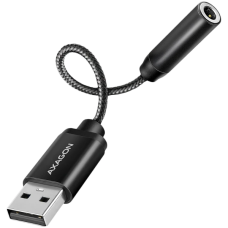 ADA-HA USB-A Hi-Res DAC audio adapter. External USB-A sound card to 3,5 mm jack, 384 kHz 32 bit DAC, stereo ADA-HA USB-A Hi-Res DAC audio adapter. External USB-A sound card to 3,5 mm jack, 384 kHz 32 bit DAC, stereo