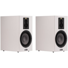 Magnat Signature 603 Bookshelf Speakers, Satin white, Pair